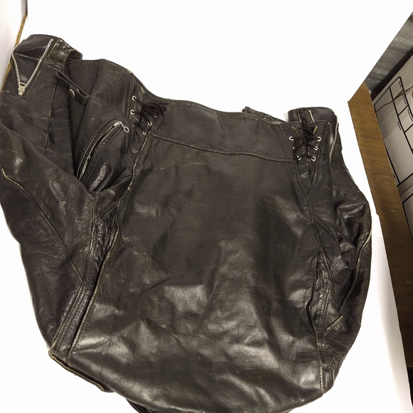 Vintage 60s Schott Bros Steerhide Handcut Perfecto Motorcycle Jacket 36 no belt - Picture 4 of 16